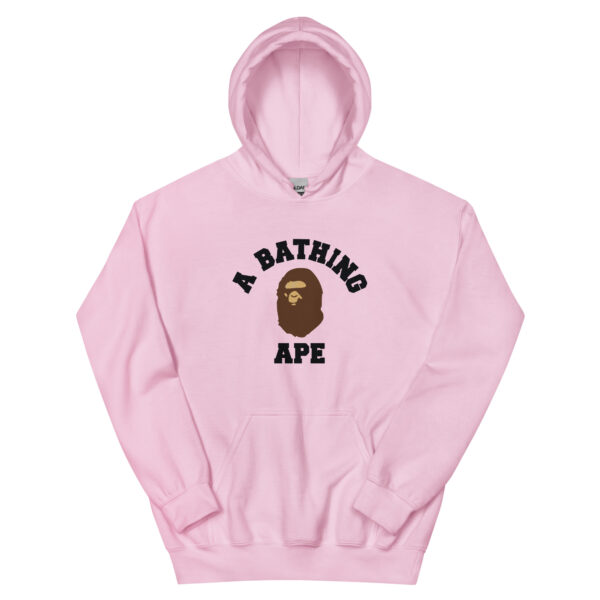 A Bathing Ape Pink New Hoodie