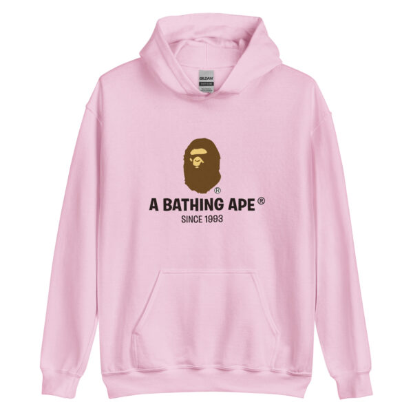 A Bathing Aape Since 1993 Pink Hoodie
